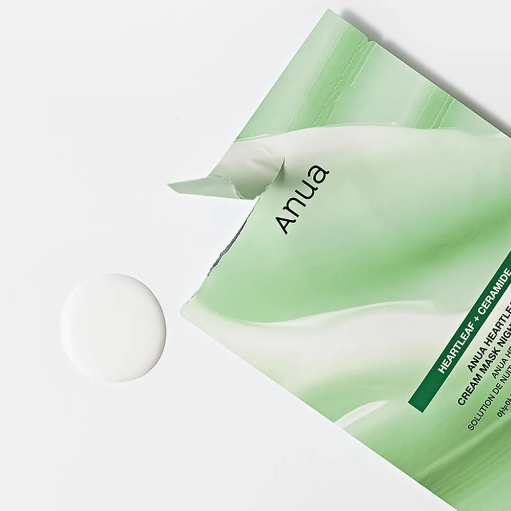 Anua Heartleaf Cream Mask Night Solution Pack (1 mask)