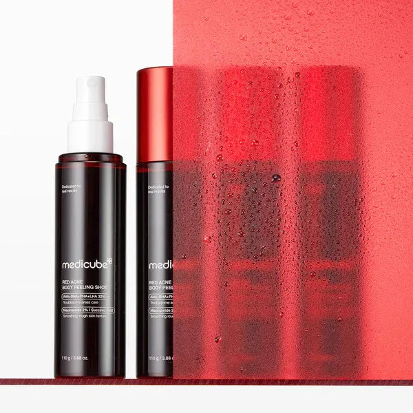 RED ACNE BODY PEELING SHOT ( NOT FOR FACE )