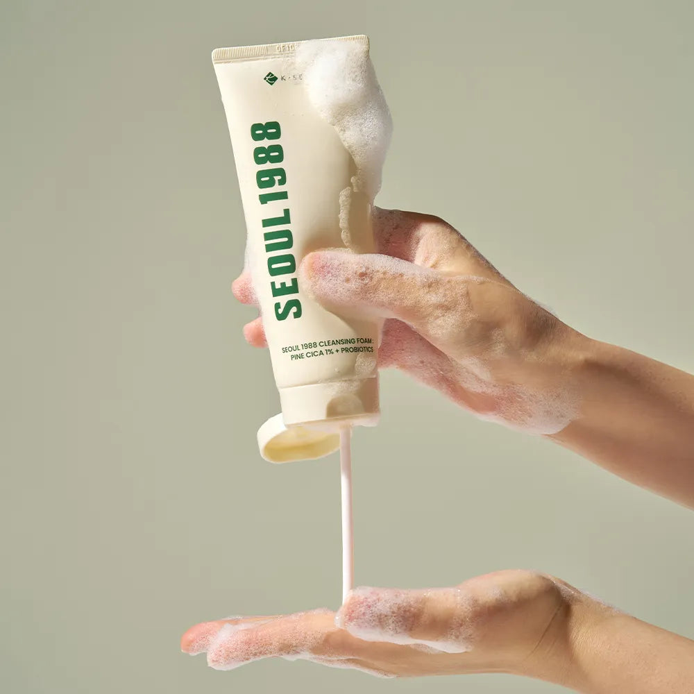 SEOUL 1988 Cleansing Foam : Pine Cica 1% + Probiotics 150ml