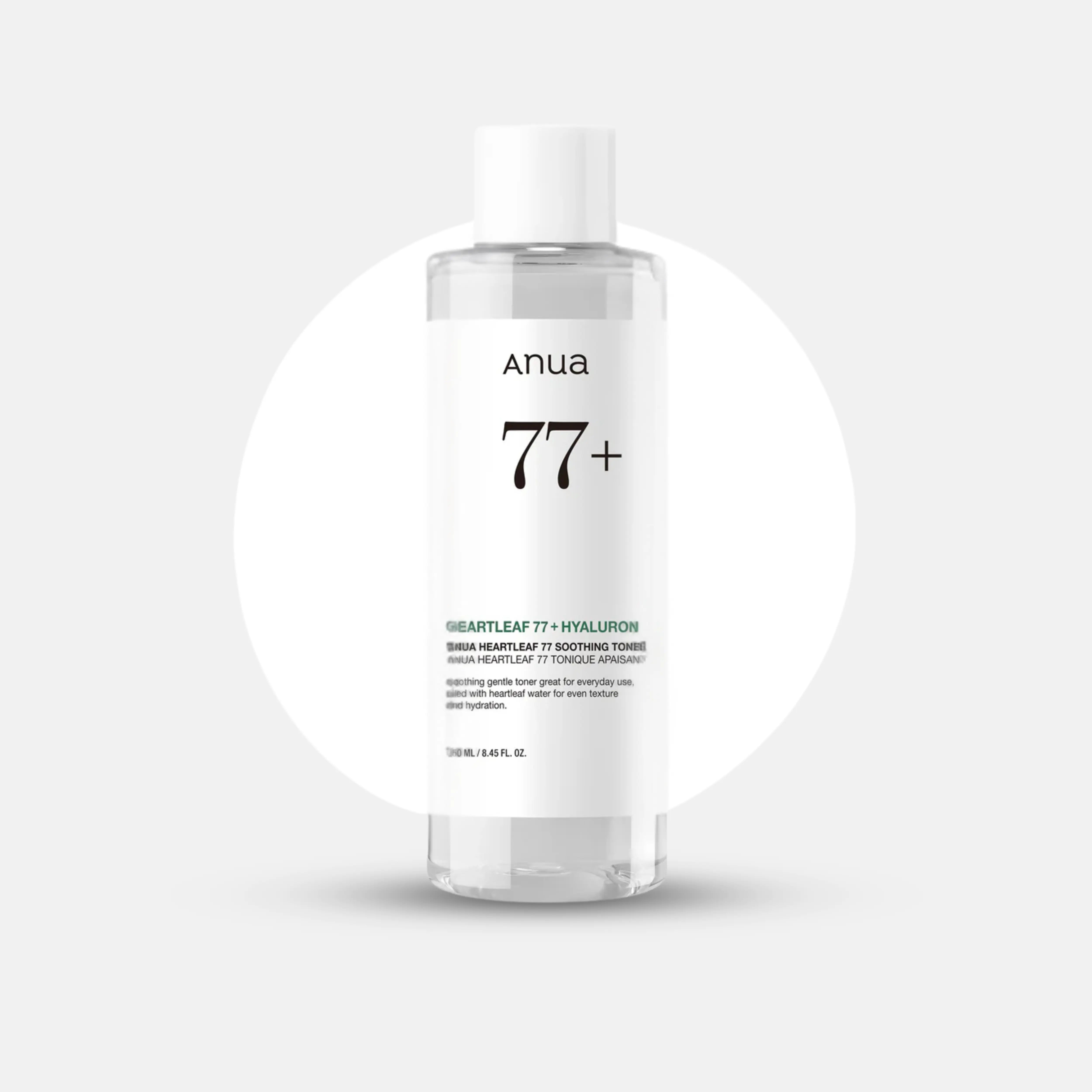 ANUA heartleaf toner for soothing sensitive skin and maintaining hydration balance
