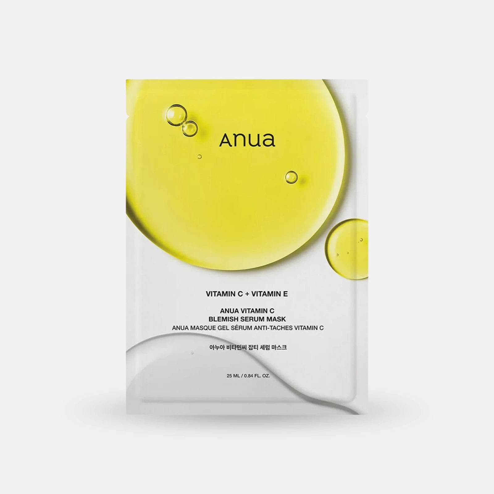 Anua Vitamin C + E Blemish Serum Mask Sheet 1