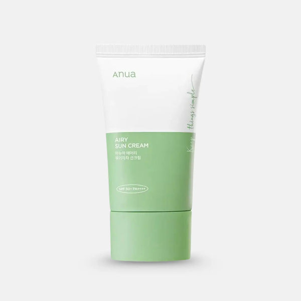 Anua Airy Sun Cream – SPF50+ PA++++ Korean sunscreen for sensitive skin – 50ml – Beutista Kuwait