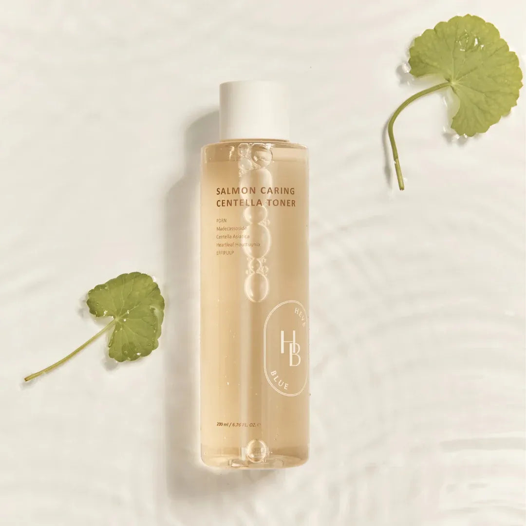 HEVEBLUE SALMON CARING CENTELLA TONER  200ML