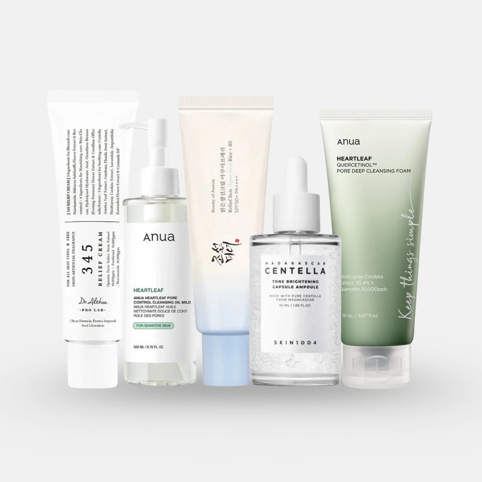 Korean Skincare Bundle for Oily, Acne-Prone Skin in Kuwait – Beutista K-Beauty