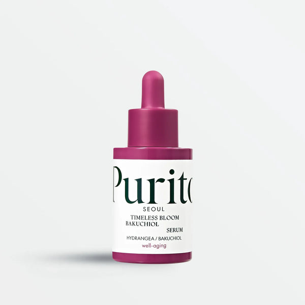 PURITO Bakuchiol Timeless Bloom Serum – Retinol alternative for aging skin – K-beauty – Beutista Kuwait
