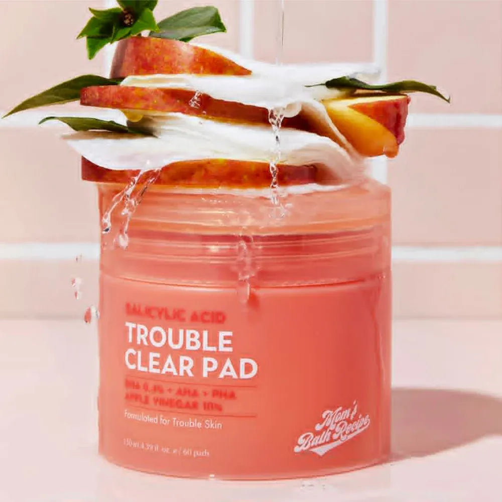 مناديل مبللة للوجه بحمض الساليسيليك - 60 منديل - 130 مل