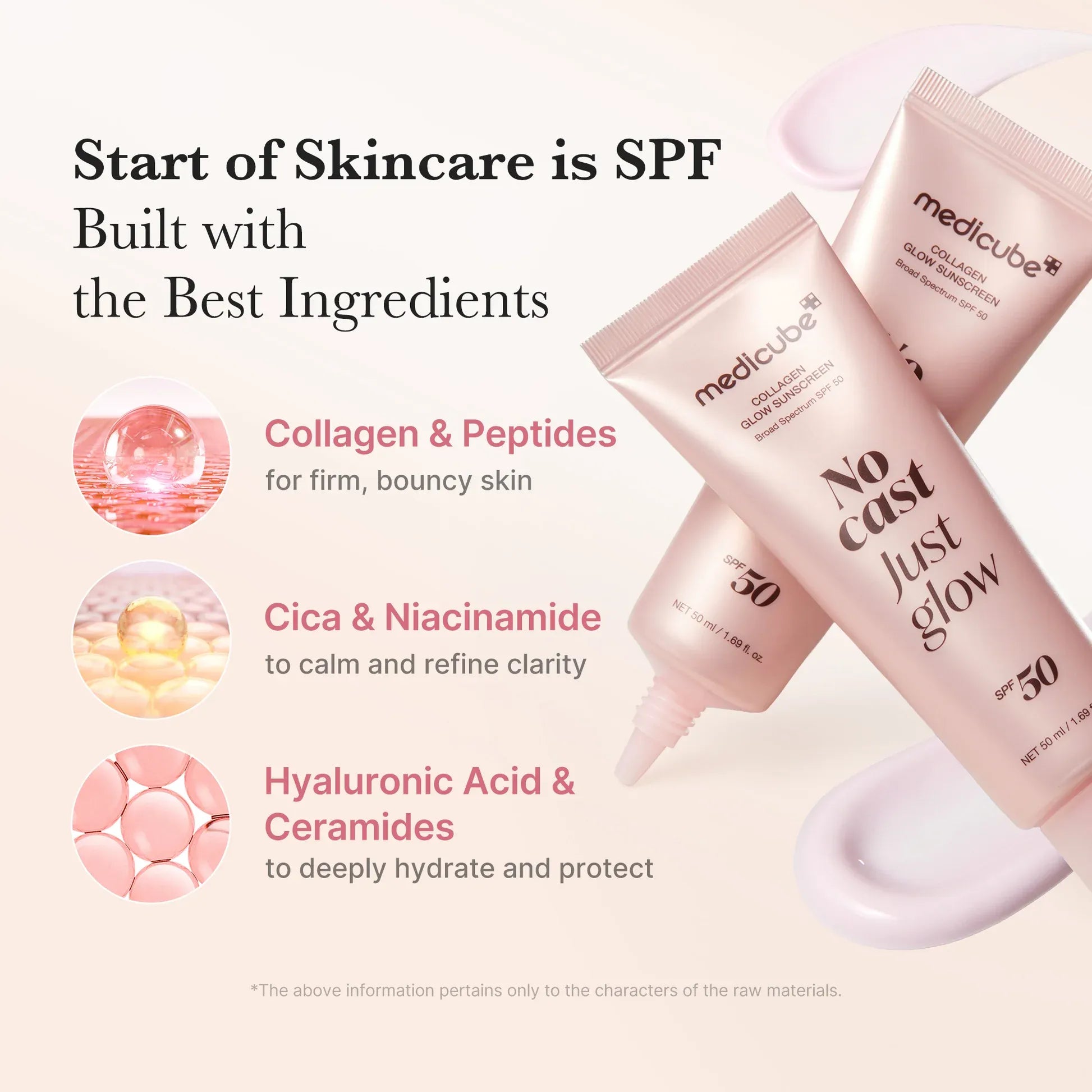 No Cast Just Glow Collagen Sunscreen